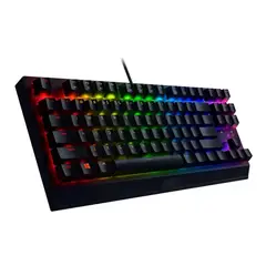 RAZER - Teclado BlackWidow V3 TKL Mecánico Amarillo Chroma Negro US Com
