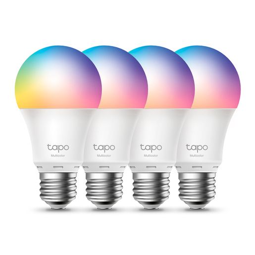 FOCO INTELIGENTE WIFI TAPO L530E 4 PACK - BLANCA CALIDA Y RGB