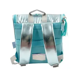 DISNEY CLASICOS - Lonchera Mochila Frozen Celeste
