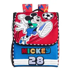 DISNEY CLASICOS - Lonchera mochila Mickey Mouse Futbol