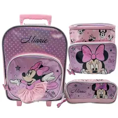 DISNEY CLASICOS - Pack Escolar Maleta Minnie Mouse Bailarina Nido