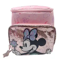 DISNEY CLASICOS - Lonchera Mochila Minnie Mouse Estrella