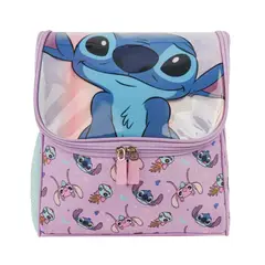 DISNEY CLASICOS - Lonchera Mochila Stitch Lila Premium