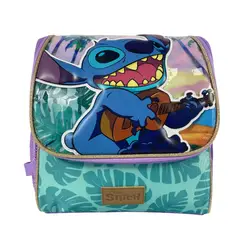 DISNEY CLASICOS - Lonchera Mochila Stitch verde