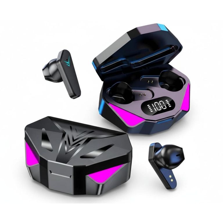 Audífonos Inalámbricos Bluetooth X15 Auriculares Gamer Táctil Pantalla Digital
