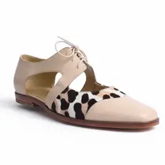D' PODER - Zapatos Oxford de cuero para mujer NARA