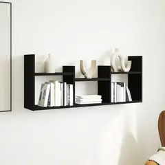 PELIKANO - Repisa Flotante Cherr Melamina 100x40 Negro