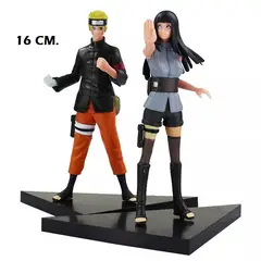 GENERICO - NARUTO UZUMAKI Y HINATA HYUGA SET 2 FIGURAS