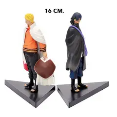 GENERICO - NARUTO UZUMAKI Y SASUKE UCHIHA SET 2 FIGURAS