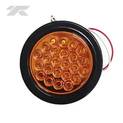 GENERICO - Faro Posterior Led-24 Redondo Ámbar