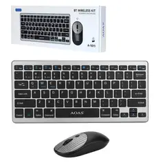 SEISA - Teclado Mouse Inalámbrico AOAS Diseño Ultra Delgado Silencioso y 24GHz PC Laptop IPad