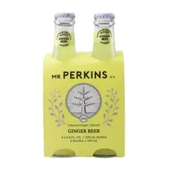 GENERICO - MR PERKINS GINGER BEER 200 ML FOUR PACK