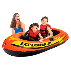 GENERICO - Bote Inflable Infantil Explorer 200 para Piscina y Lago