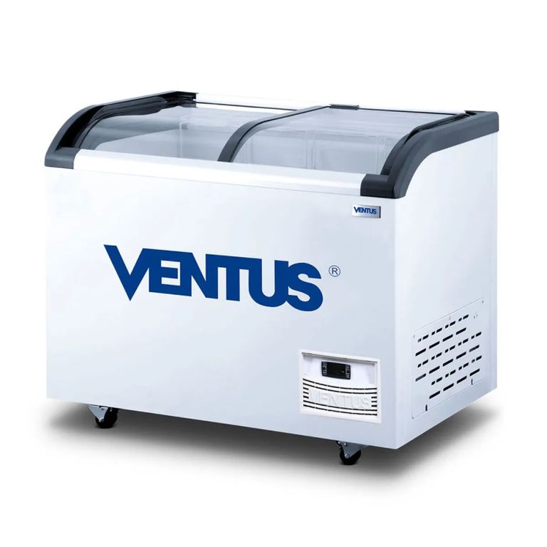 Congeladora Tapa Vidrio Curvo 220L PRO 4000405