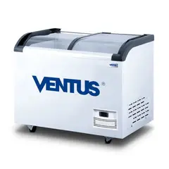 VENTUS - Congeladora Tapa Vidrio Curvo 220L PRO 4000405