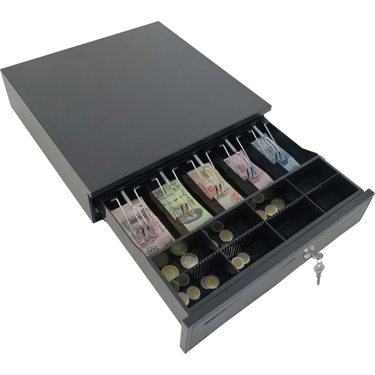 Caja De Dinero Adv-6406 De 8 Slots Con Conectividad Rj11