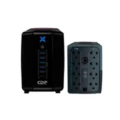 CDP - Protector De Energía Ups R-Upr1008I 1000Va 500W 220V - Ideal Para Pc Y Equipos Electró