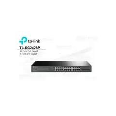VARIOS - Switch TP-Link TL-SG2428P 24 puertos PoE Gigabit ideal para redes rá