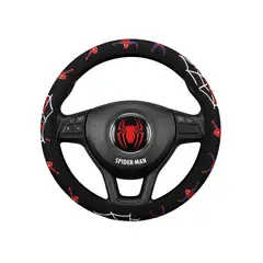 JET - Forro De Volante SPIDER-MAN Diseño Exclusivo Latex Para Auto