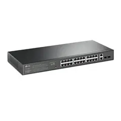VARIOS - Conmutador Tp-Link Tl-Sg1428Pe, 24 Puertos Poe+ 10/100/1000, 2 Puertos Adicionales, Montaj