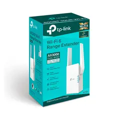 VARIOS - Extensor Wi-Fi TP-Link RE705X V1 Wi-Fi 6 1GbE Doble Banda 24 GHz 5 G