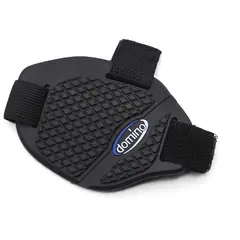 GENERICO - Protector De Zapatos Domino Color Negro Para Moto 1 Pcs