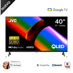 GENERICO - Televisor JVC 40 FHD QLED Google TV