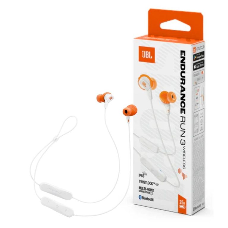 AUDIFONOS BLUETOOTH ENDURANCE RUN 3 BLANCO WIRELESS