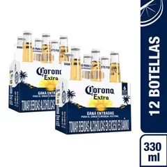 CORONA - CERVEZA EXTRA 330 ML BOT DOS SIX PACK