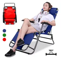 KELLER - Silla Camping Reclinable 180° Plegable Aleatorio HN3