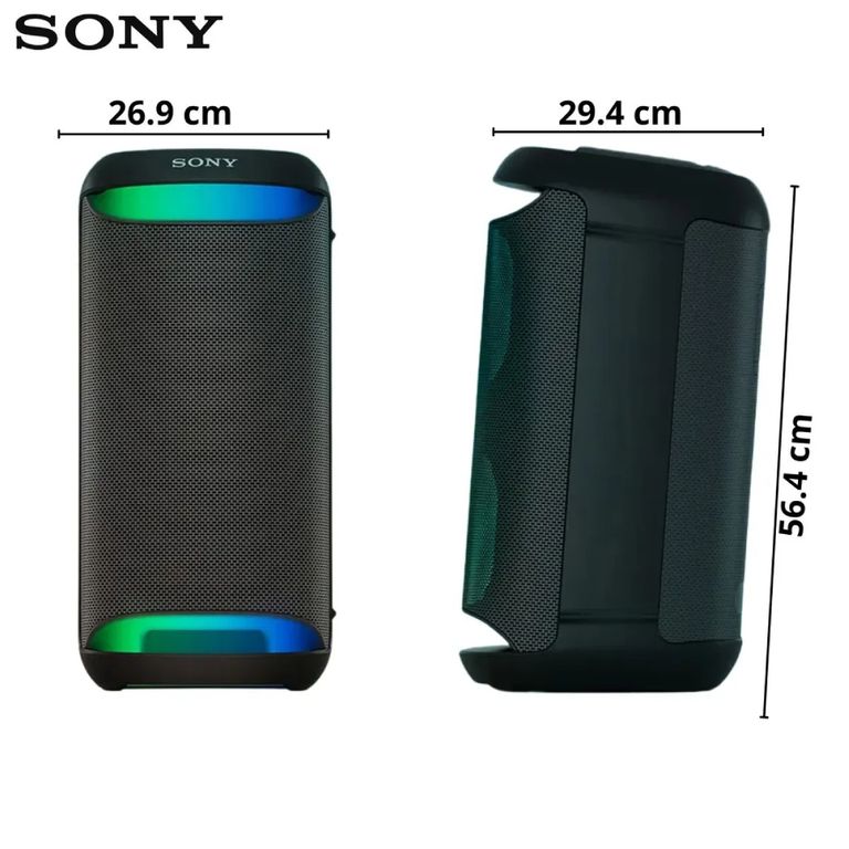 Parlante SRS-XV500 Bluetooth Negro Potente