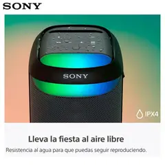 SONY - Parlante SRS-XV500 Bluetooth Negro Potente
