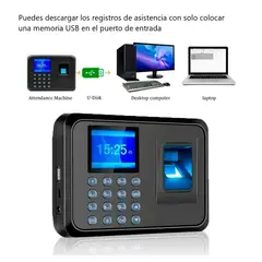 SEISA - Control de Asistencia - Huella Digital y Clave - Biometrico