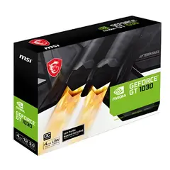 MSI - Tarjeta de vieo Geforce GT 1030 4GB GDDR4 OC