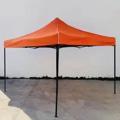 GENERICO - CARPA TOLDO PLEGABLE 3X3 COLOR NARANJA