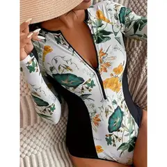 GENERICO - ENTERO MANGA LARGA CON COPA Y FORRO INTERNO