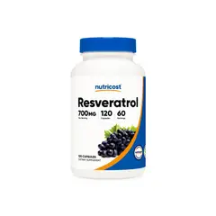 NUTRICOST - Resveratrol Capsules 700 MG 120 Capsules