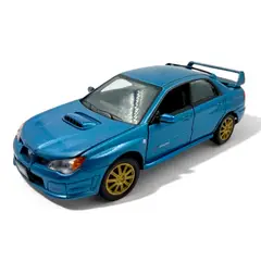 MARCA - Auto a escala - 1.24 - DIECAST - SUBARU IMPREZA WRX STI - BLUE