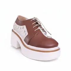 D' PODER - Zapatos de Vestir de Cuero Mujer