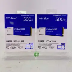 WESTERN DIGITAL - Disco Solido Ssd 500gb Blue Sn580 Nvme Pcie Gen4 Nvme