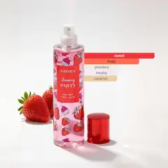 GENERICO - Body Splash Airbody – Aromas STRAWBERRY PARTY Dulce Frutal 250 ml