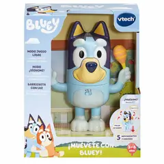 VTECH - MUÑECO INTERACTIVO MUÉVETE CON BLUEY CON LUCES Y SONIDOS