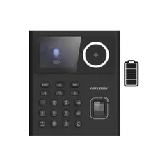 HIKVISION - C ACCESO ASISTENCIA WIFI CBATERIA500 ROSTROS1000 TARJETAS EM1000 HUELLAS