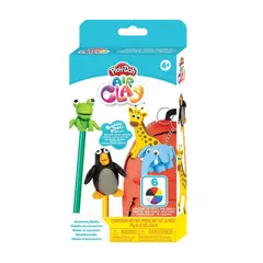 PLAY DOH - SET MASAS Y PLASTILINAS AIR CLAY LLAVES ANIMAL CON ACCESORIOS