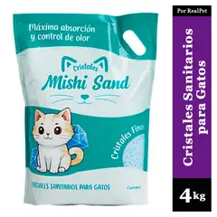 GENERICO - Arena de Cristales para Gatos Mishi Sand 4 kg
