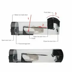 GENERICO - Trampa Para Ratones Ratas Pericotes Vivos En Jaula