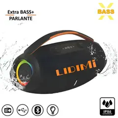 LIDIMI - PARLANTE 60W LD-S836 CON BASS BOOST Y LUCES RGB