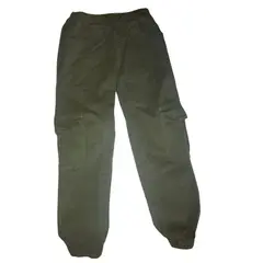 GENERICO - Pantalón Jogger color verde olivo Cargo