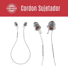 EAR PEACE - Cordon Sujetador para Tapones Earpeace - Sleep Moto Original y Moto Pro