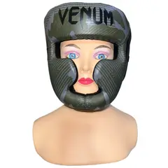VENUM - CASCO DE BOXEO VERDE MUJER